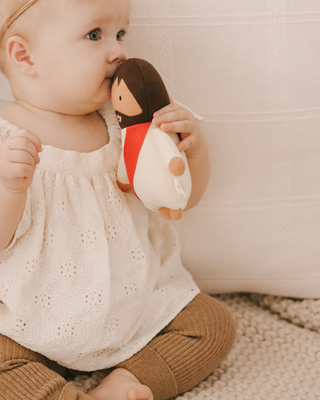 Be A Heart - Jesus Plush Rattle Doll
