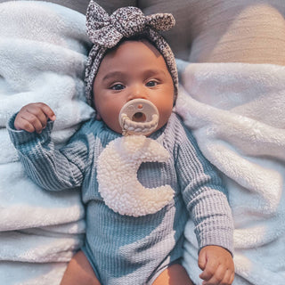 Itzy Ritzy - Sweetie Pal™ Plush & Pacifier: Skye the Moon
