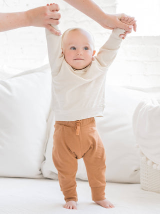 Colored Organics - Classic Baby Cruz Jogger: Navy