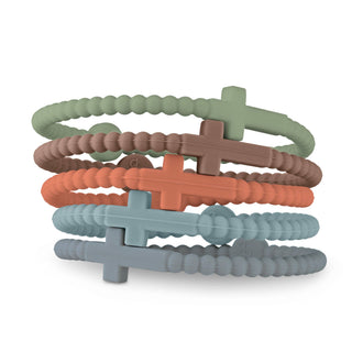 Ryan & Rose - Jesus Bracelets - 5 Packs: Alloy, Extra Small