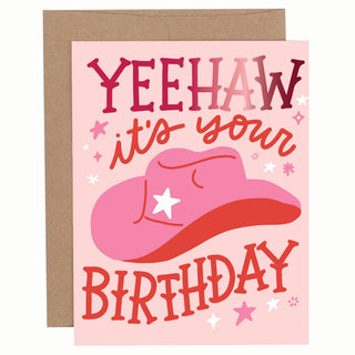 Pippi Post - Yeehaw It's Your Birthday Greeting Card