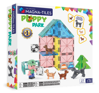 MAGNA TILES- MAGNA- TILES PUPPY PARK 27- PIECE SET