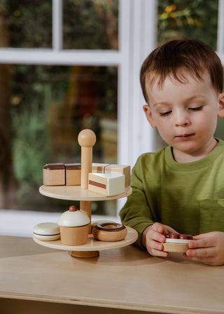 Coco Village - Wooden Desserts Tower