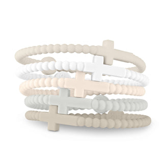 Ryan & Rose - Jesus Bracelets - 5 Packs: Alloy, Extra Small