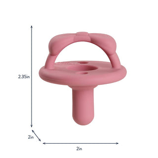 Itzy Ritzy - *NEW SIZE* Sweetie Soother™ Pacifier Sets (2-pack): Toast + Buttercream Braids