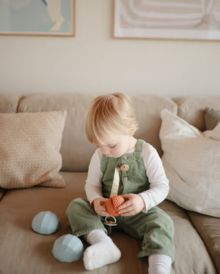 MUSHIE NESTING SPHERES SILICONE SENSORY TOY