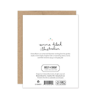 Biely & Shoaf - Clothesline Baby - Luxe A2 Card