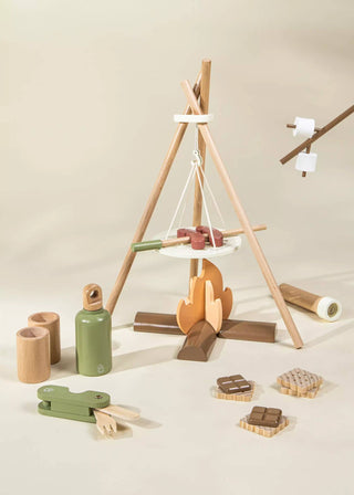 Coco Village - Wooden Camping Playset