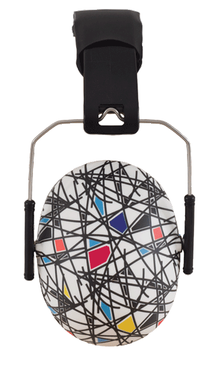 BANZ® Carewear for Kids - Kids Earmuffs - Prints: Peace Doodle
