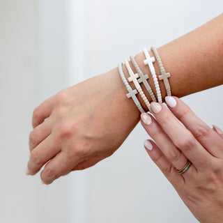 Ryan & Rose - Jesus Bracelets - 5 Packs: Alloy, Extra Small