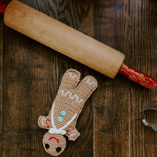 Gingerbread Holiday Ornament - Handmade