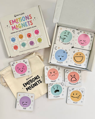 Cherrypick - Emotions Magnets - Soft Foam Magnets (20pc set)