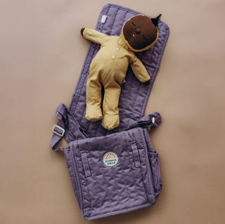 Olli Ella Carrie Convertible Changing Bag in Rose and Lavender