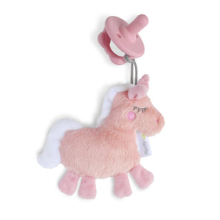 Itzy Ritzy - Sweetie Pal™ Plush & Pacifier: Ash the Mushroom