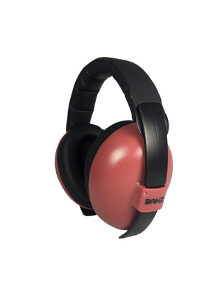 BANZ® Carewear for Kids - Baby Earmuffs Solids Noise Attenuation Ear Warmers for Kids: Petal Pink