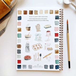 EMILY LEX STUDIO- BAKING WATERCOLOR WORKBOOK