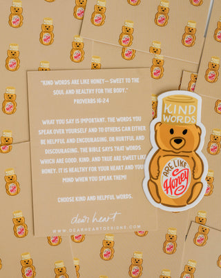 Dear Heart - Kind Words Sticker I Christian Sticker I Gift