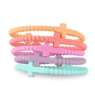 Ryan & Rose - Jesus Bracelets - 5 Packs: Alloy, Extra Small