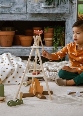 Coco Village - Wooden Camping Playset