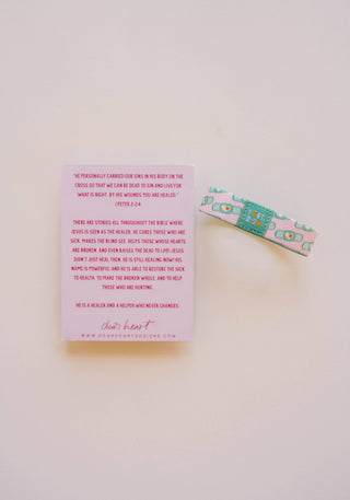 Dear Heart - Jesus Heals Kids Bracelet