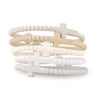 Ryan & Rose - Jesus Bracelets - 5 Packs: Alloy, Extra Small