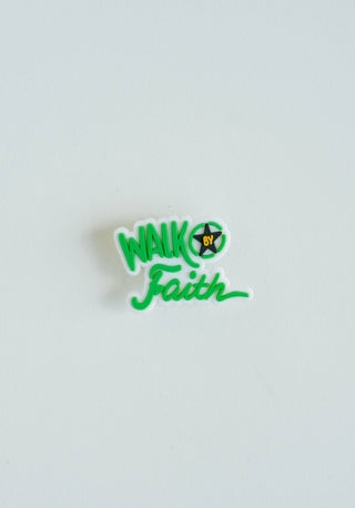 Dear Heart - Walk By Faith Shoe Charm I Christian Gift