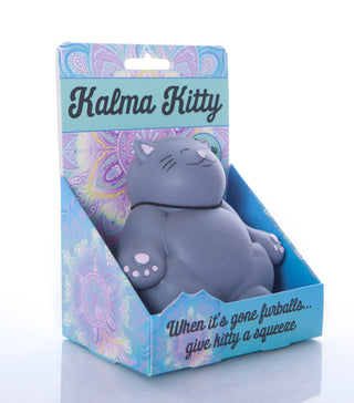 Boxer Gifts - Squishy Stress Toy - Kalma Kitty - Novelty Fidget Squishies