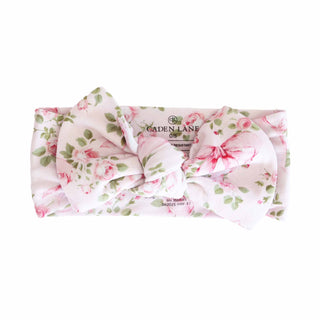 CADEN LANE - BOW IN BLOOM KNIT LARGE BOW HEADWRAP