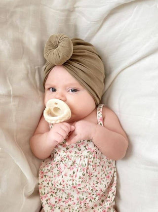 Itzy Ritzy - *NEW SIZE* Sweetie Soother™ Pacifier Sets (2-pack): Toast + Buttercream Braids