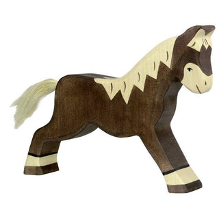Goki America - Horse, running, dark brown