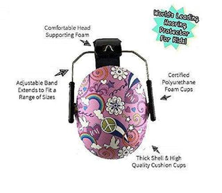 BANZ® Carewear for Kids - Kids Earmuffs - Prints: Graffiti Doodle