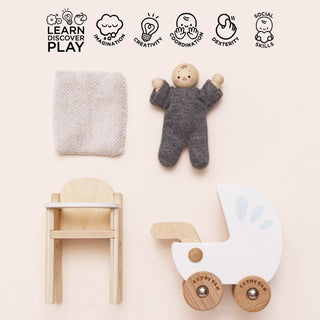 Le Toy Van, Inc. - Dolls House Nursery & Baby Set