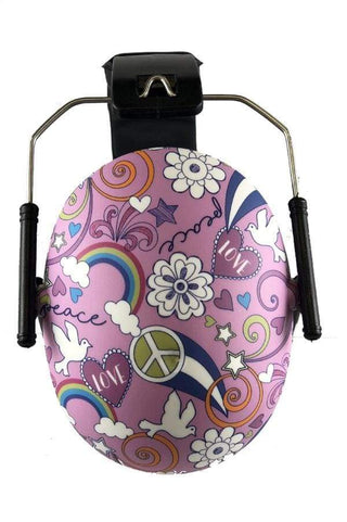 BANZ® Carewear for Kids - Kids Earmuffs - Prints: Peace Doodle