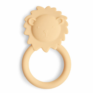MUSHIE SILICONE TEETHER RING WITH ANIMAL