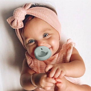 Itzy Ritzy - *NEW SIZE* Sweetie Soother™ Pacifier Sets (2-pack): Toast + Buttercream Braids
