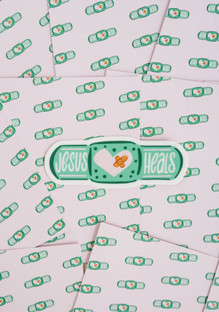 Dear Heart - Jesus Heals Sticker I Christian Sticker I Gift