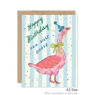 Silly Goose Birthday Card
