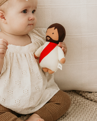 Be A Heart - Jesus Plush Rattle Doll