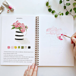 EMILY LEX STUDIO- BOUQUETS WATERCOLOR WORKBOOK
