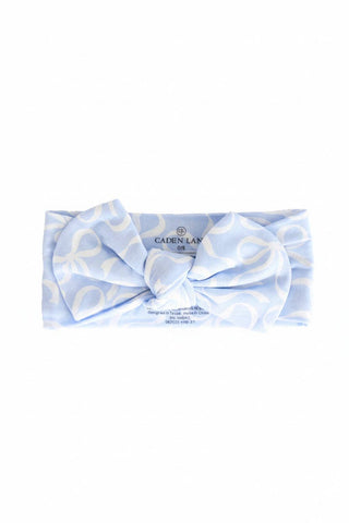 Caden Lane - Blue-tiful Bows Knit Large Bow Headwrap