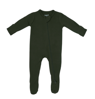 Kyte Baby Zippered Footie in Fir