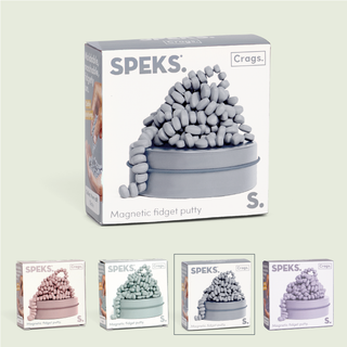 Speks - Mini Neutral Crags Assorted Colors