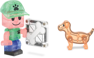 MAGNA TILES- MAGNA- TILES PUPPY PARK 27- PIECE SET
