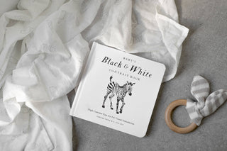 Paige Tate & Co. - Black and White Contrast Book for Baby (Christmas Baby Gift)