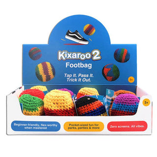 Showcase - Kixaroo 2 Crochet Footbag Juggling Sack