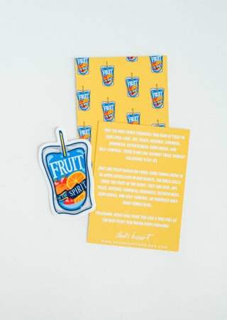 Dear Heart - Fruit of The Spirit Sticker I Christian Sticker I Gift