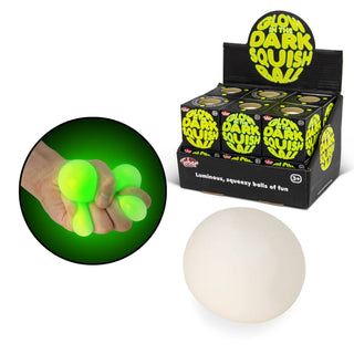 Showcase - Scrunchems® Glow In The Dark Squishy Ball Fidget Toy (1pc)