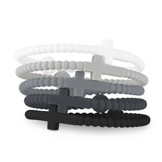 Ryan & Rose - Jesus Bracelets - 5 Packs: Alloy, Extra Small