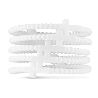 Ryan & Rose - Jesus Bracelets - 5 Packs: Alloy, Extra Small