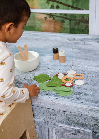 Coco Village - Wooden Salad Playset